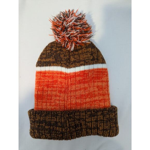 Cleveland Browns NFL Hat Beanie Knit Pom Pom 47 Brand - Picture 2 of 2